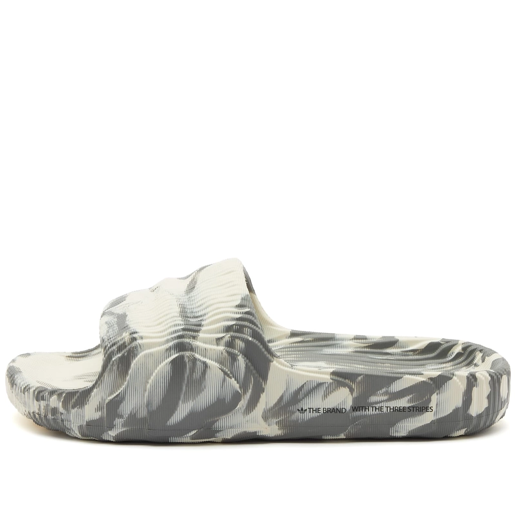 Adidas Originals Adilette 22 White/Grey/Core Black